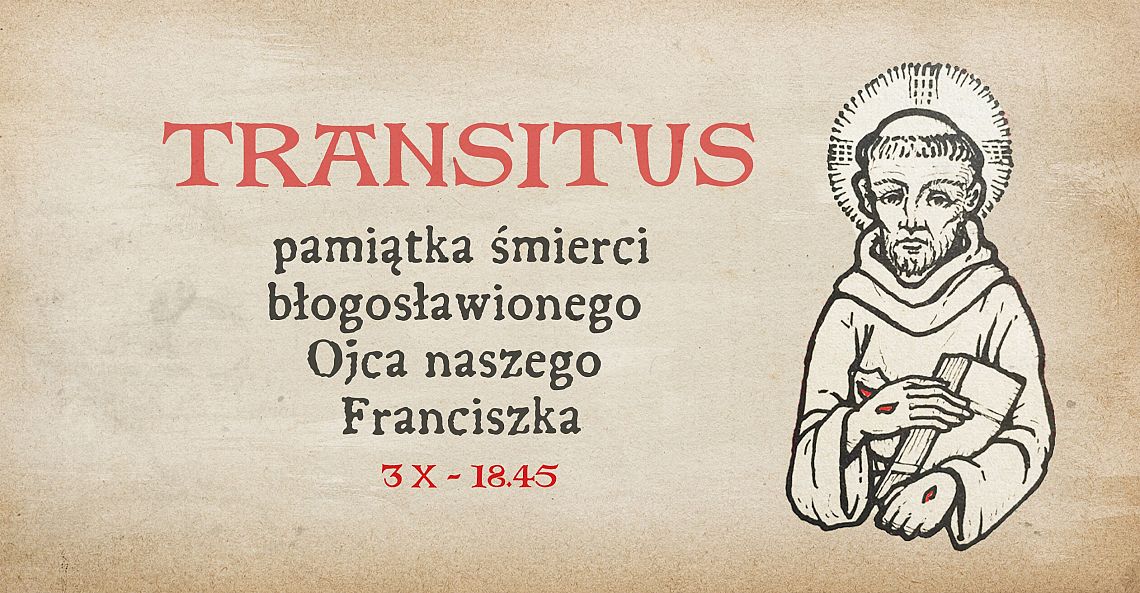 Transitus 2024 - zaproszenie grafika