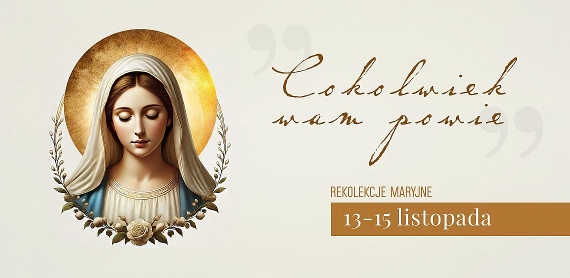 Rekolekcje maryjne 2024 grafika