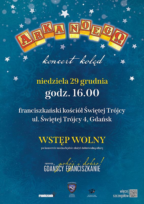 Koncert kolęd Arki Noego grafika