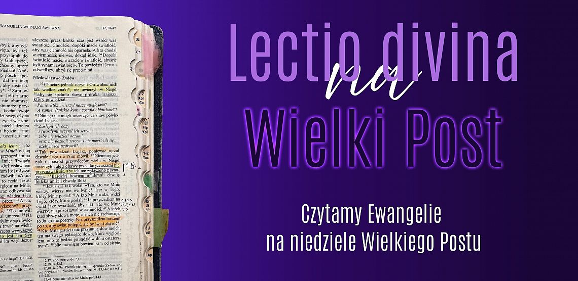 Lectio divina - 1. niedziela WP grafika
