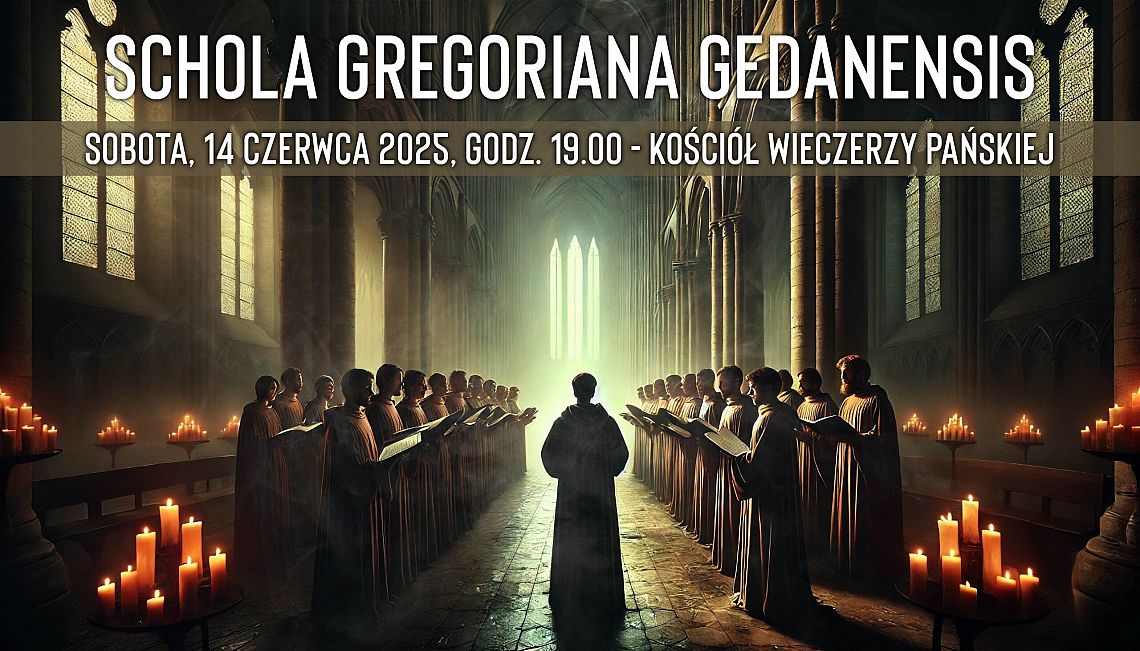 Schola Gregoriana Gedanensis – Nieszpory (czerwiec 2025) grafika