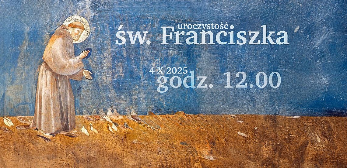 Uroczystość św. Franciszka 2025 grafika