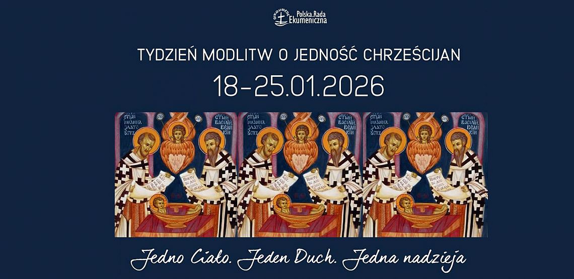Tydzień Modlitw o Jedność Chrześcijan 2026 grafika