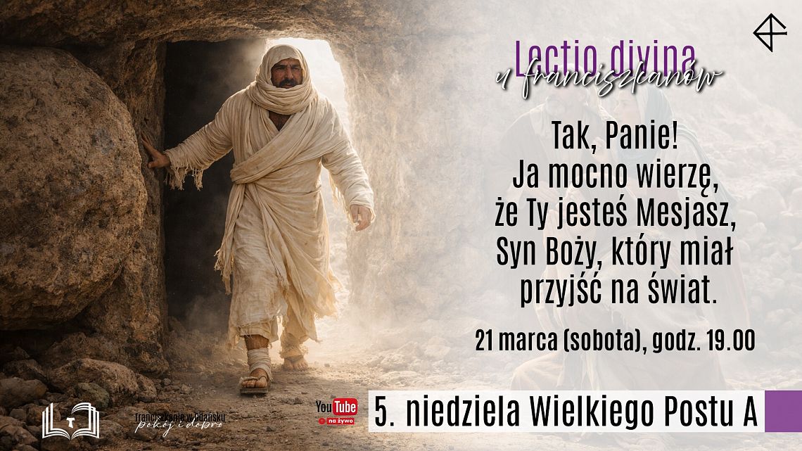 Lectio divina 2026 – 5. niedziela Wielkiego Postu A grafika