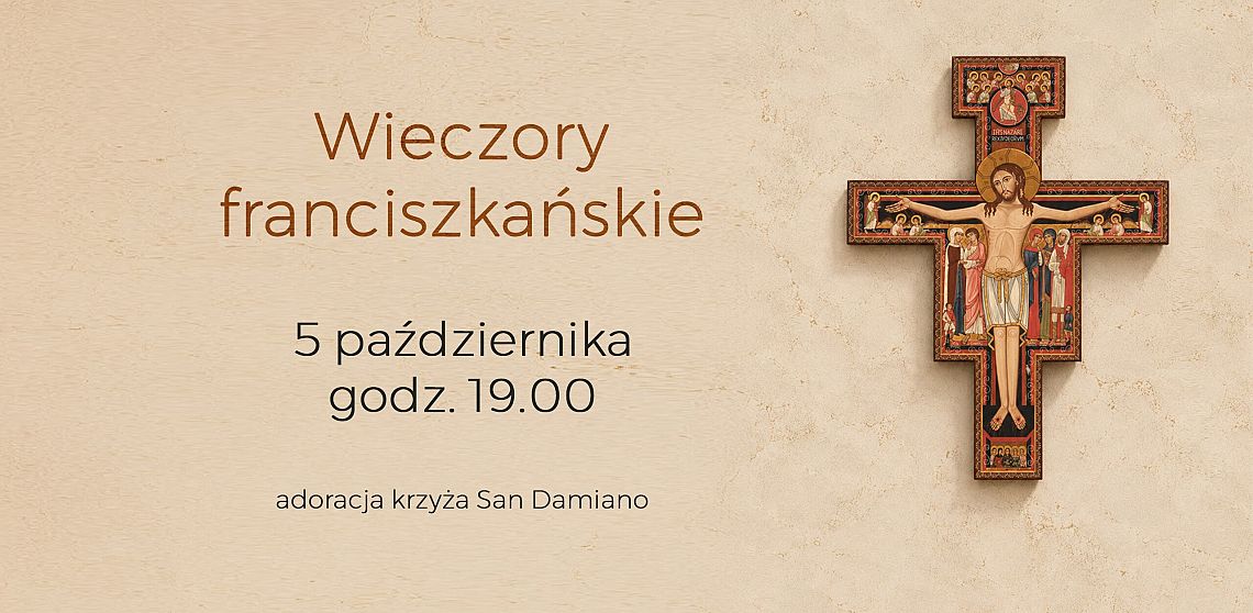 Wieczór franciszkański grafika