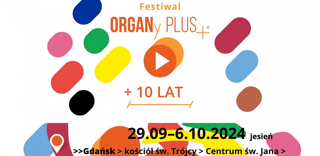 Grafika Festiwal Organy Plus 2024