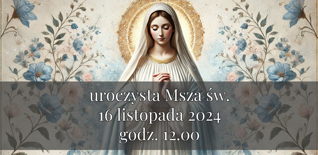 Grafika Uroczystość Matki Bożej Miłosierdzia