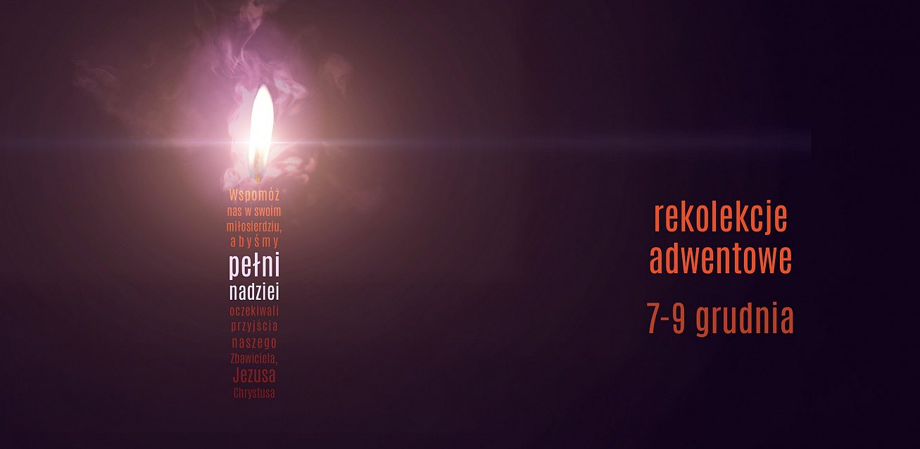 Grafika Rekolekcje adwentowe 2025 - zaproszenie