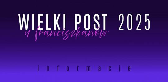 Wielki Post 2025