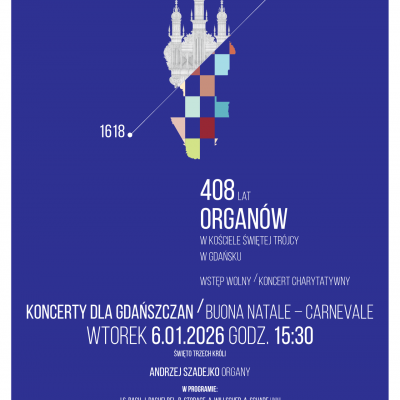 Karnawałowy koncert organowy 2026 grafika